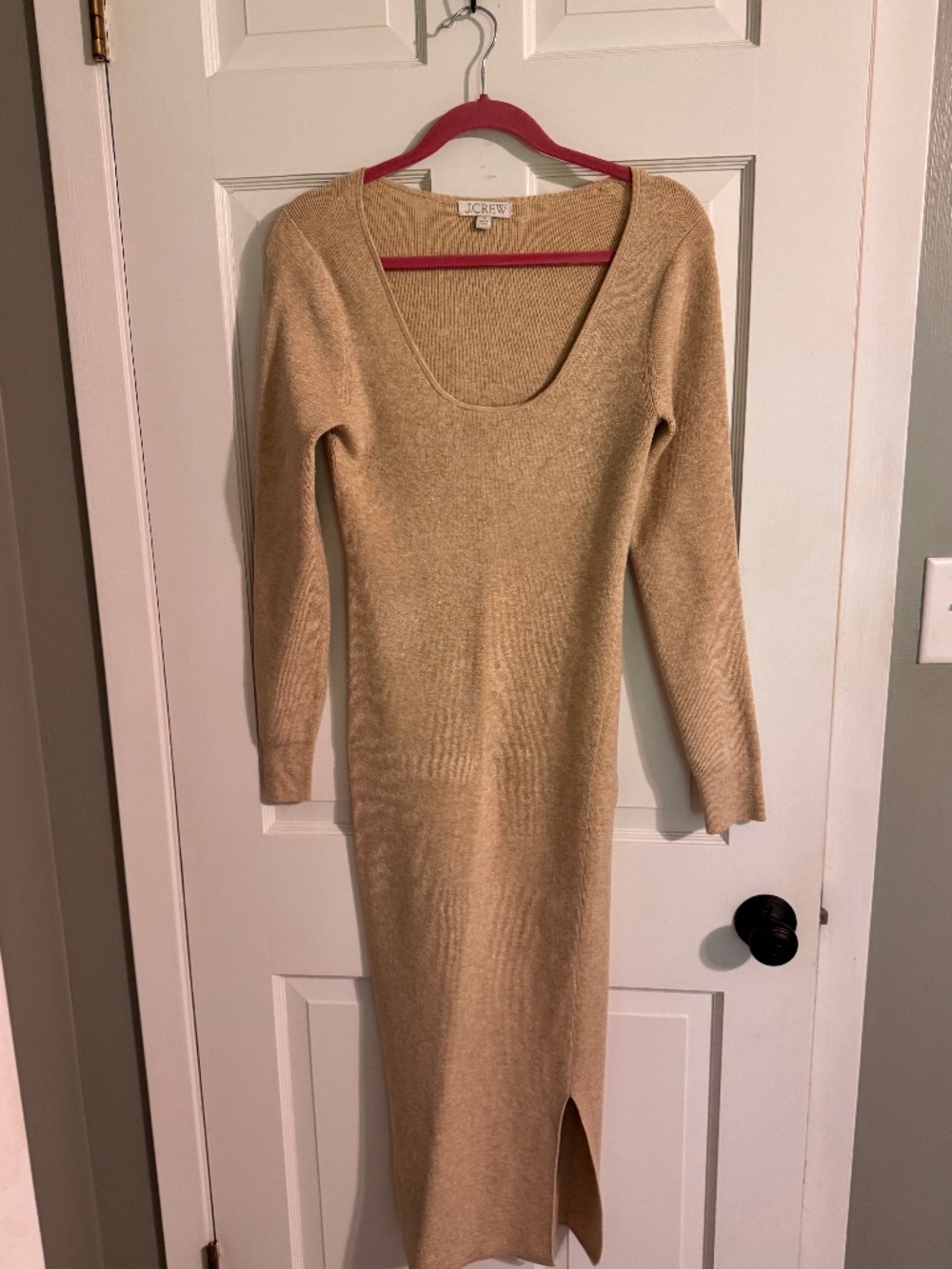 J CREW MIDI SWEATER DRESS